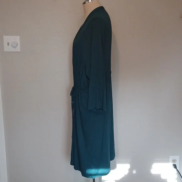 Torrid Super Soft Knit Green Robe Size 3 - Picture 4 of 9
